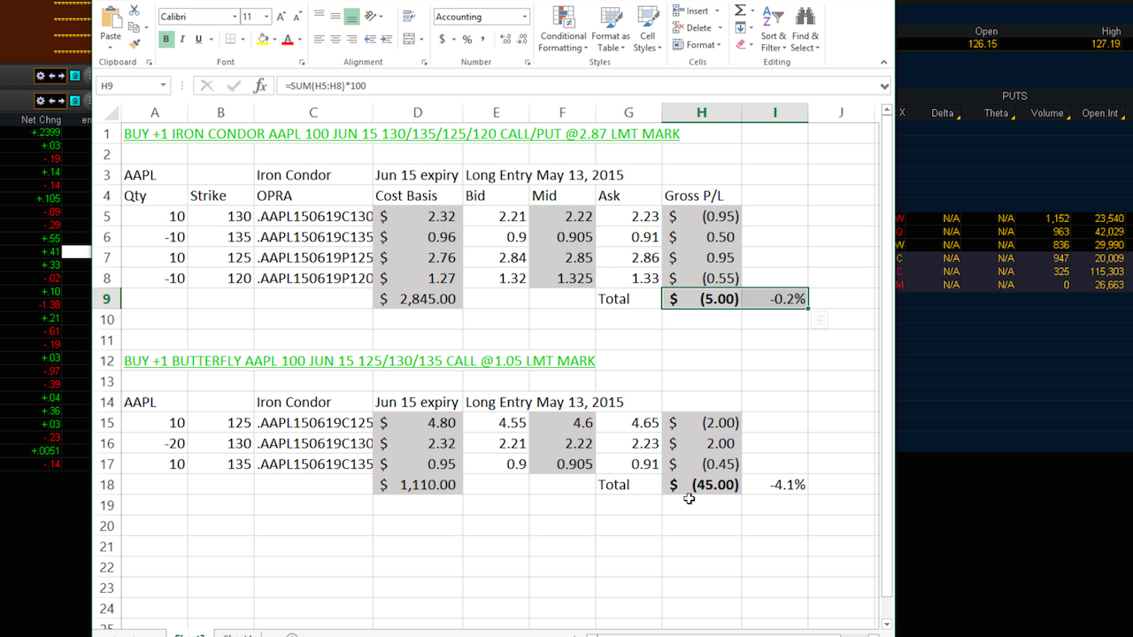 Excel rtd functions think or swim tutorial Excel rtd functions think or swim tutorial