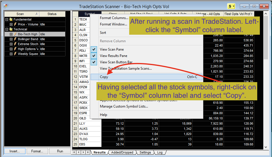 TOS Copy-Paste Watchlist 1